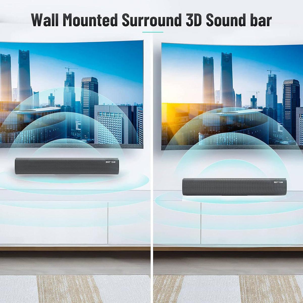 21 Inch Sound Bar with Bluetooth D1228