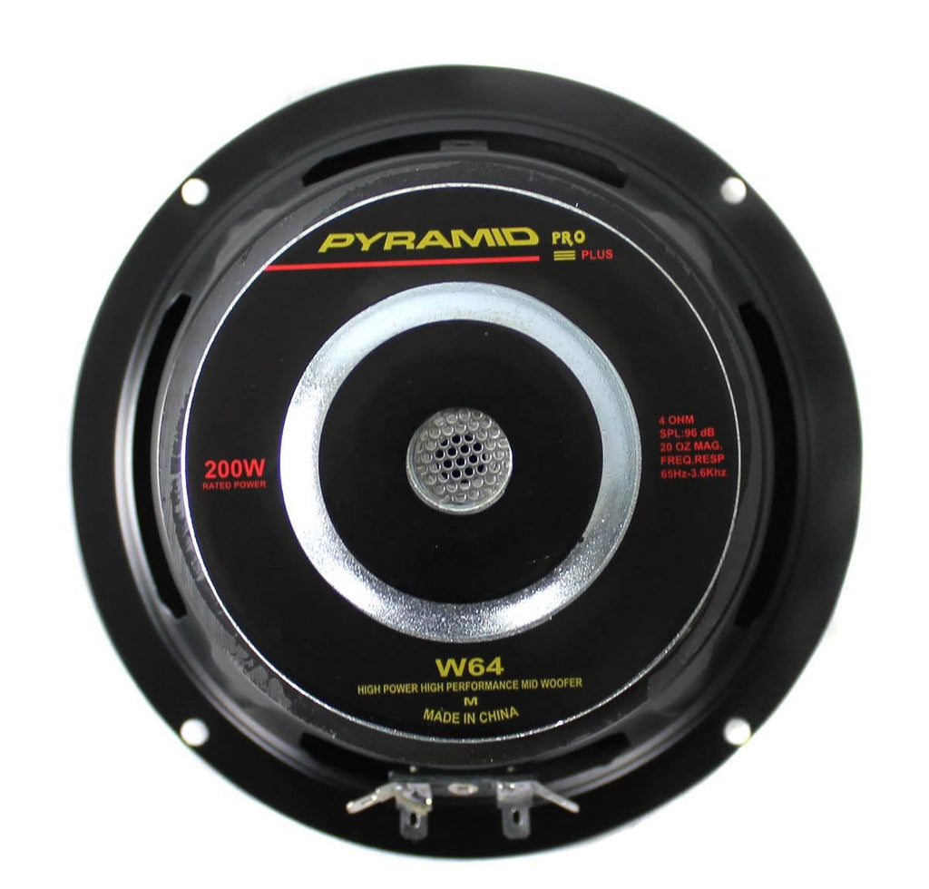 12 Pack 200 Watt Car Audio Midrange Woofer Speaker D71136