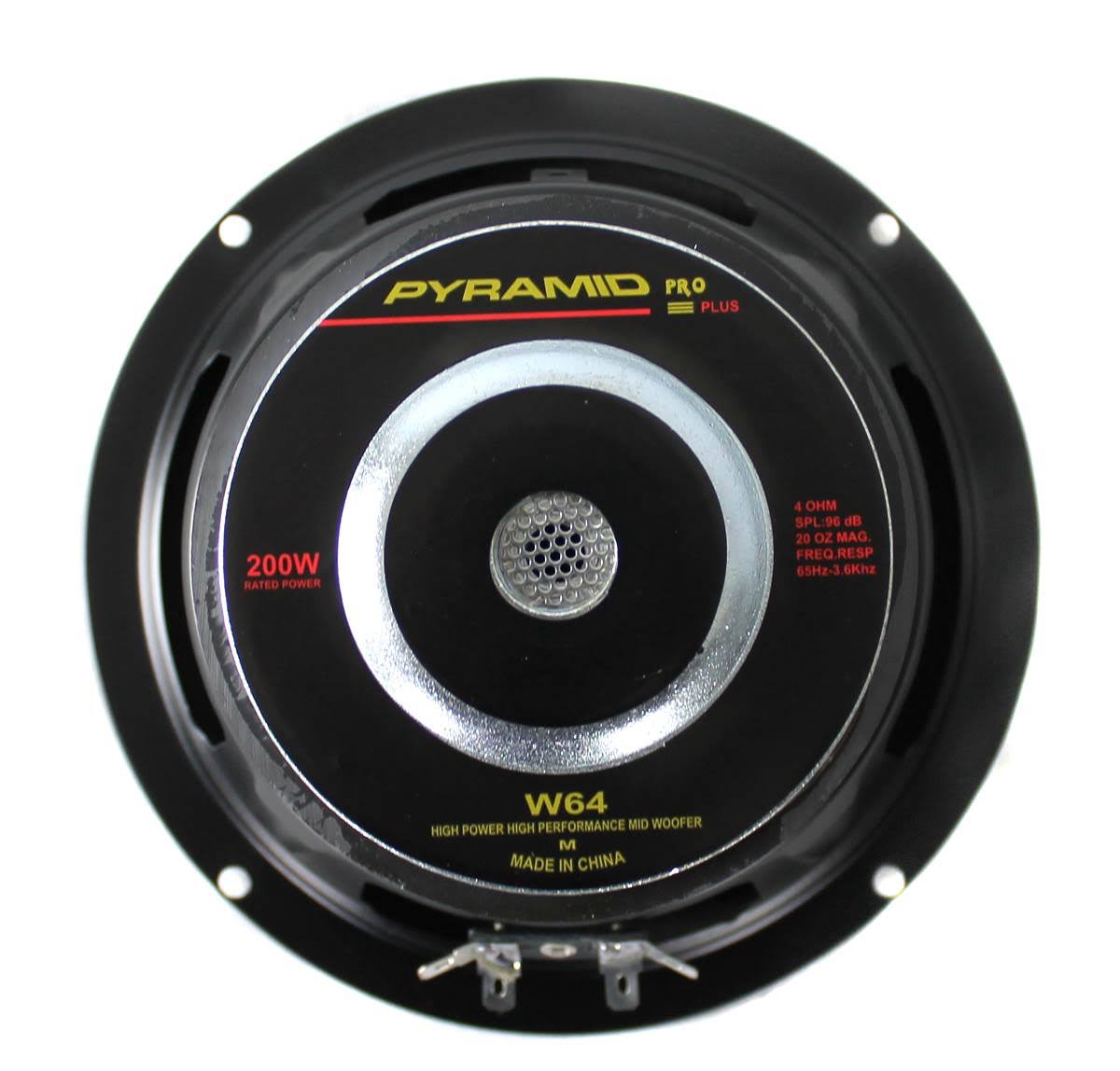 12 Pack 200 Watt Car Audio Midrange Woofer Speaker D71136
