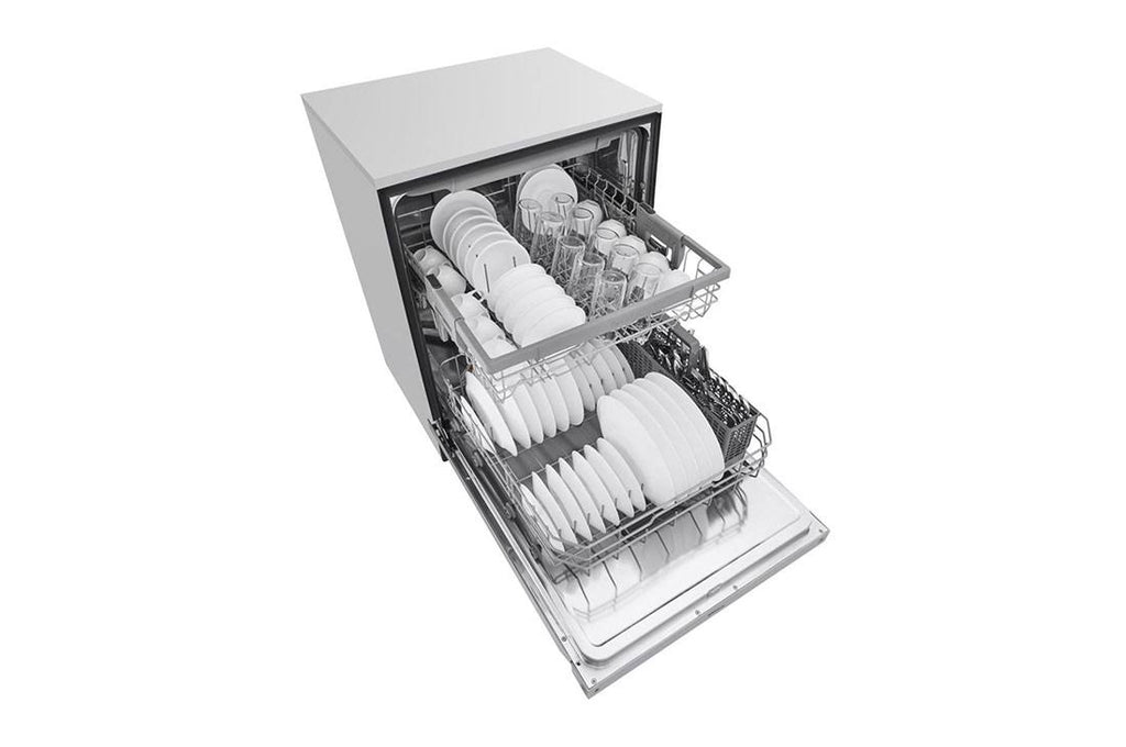 Stainless Front Control Smart Wi-Fi Enabled Dishwasher with Quadwash Q454