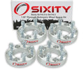 4 pc 1.25" 5x114.3 Wheel Spacers with 1.25in Studs Lugs B723