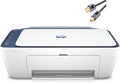 White Wireless Inkjet All-in-One Printer with Printer Cable O326803