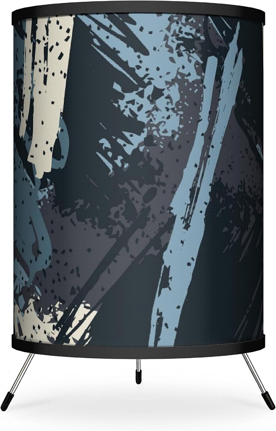 Black Race Car Printed Tripod Table Lamp T41597