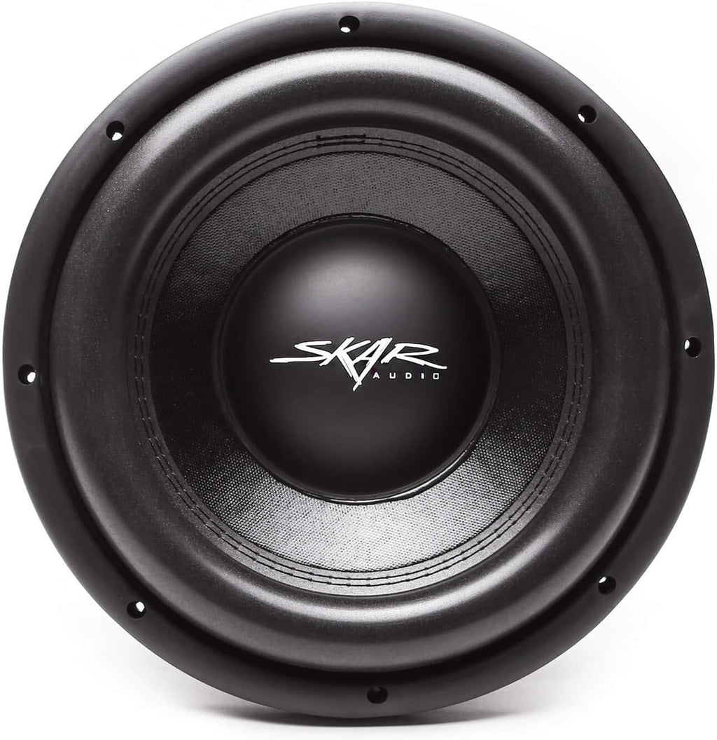10" 800W Max Power Dual 2 Ohm Shallow Mount Subwoofers, Pair of 2 R582