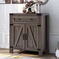 Antique Gray 2-Door Accent Cabinet P717