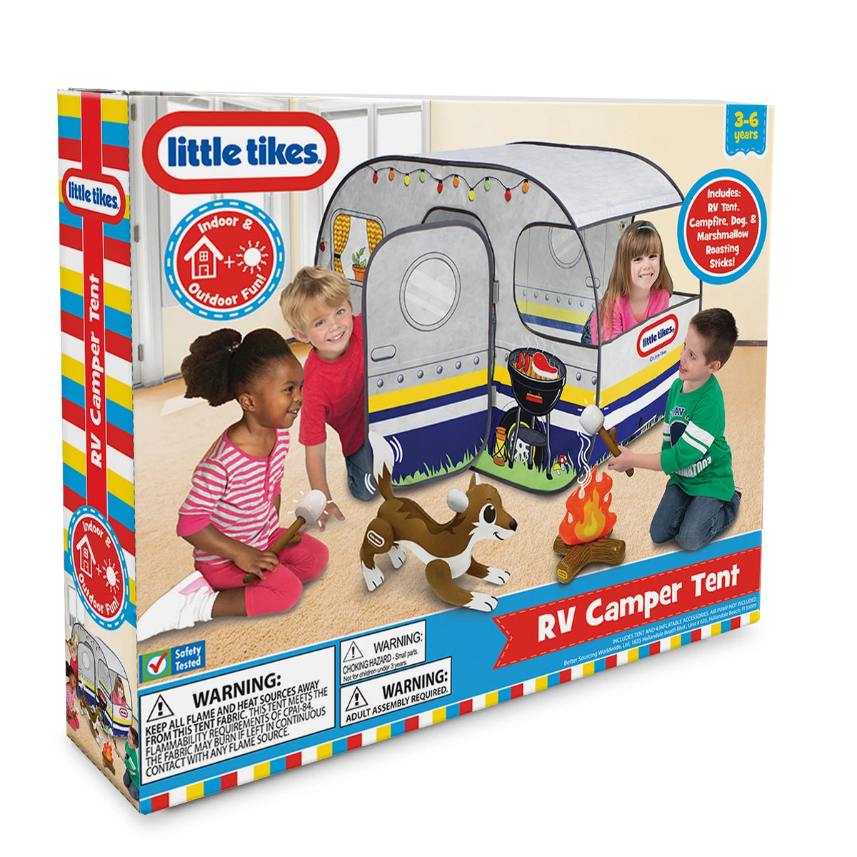 Pop-Up Playhouse Tent with Inflatable Accessories F1079