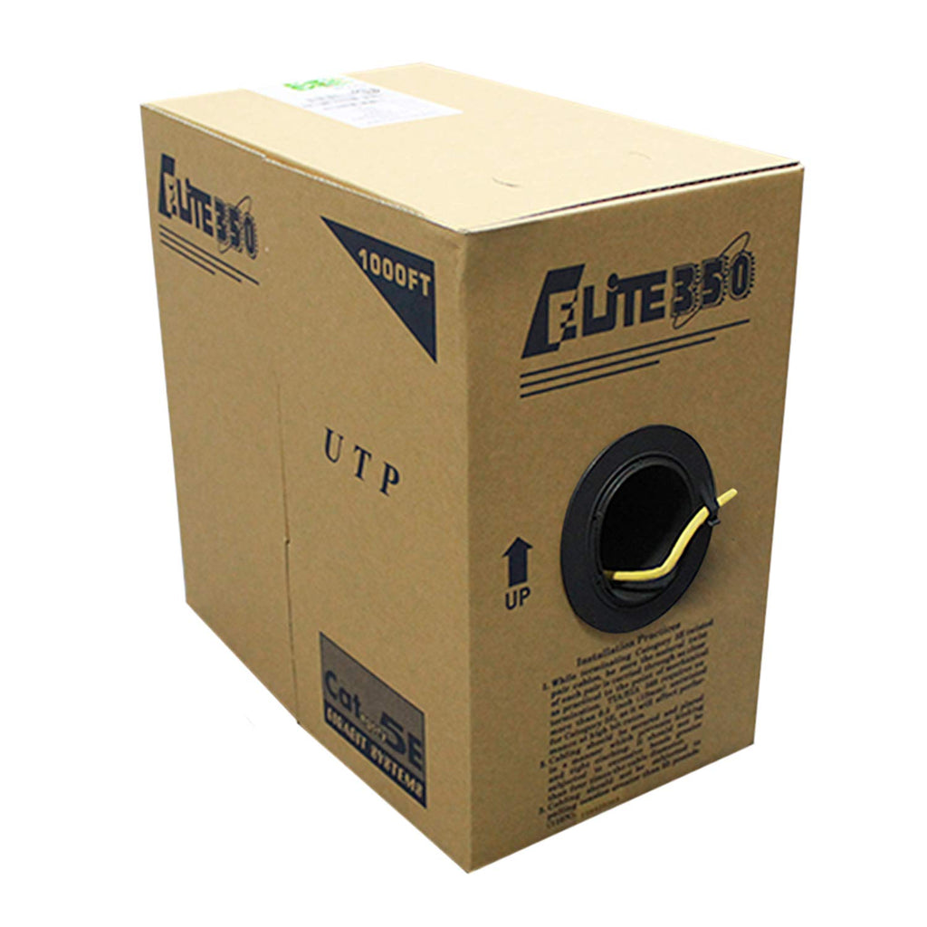Pink 1000ft Bulk Ethernet Cable UTP 24AWG M801