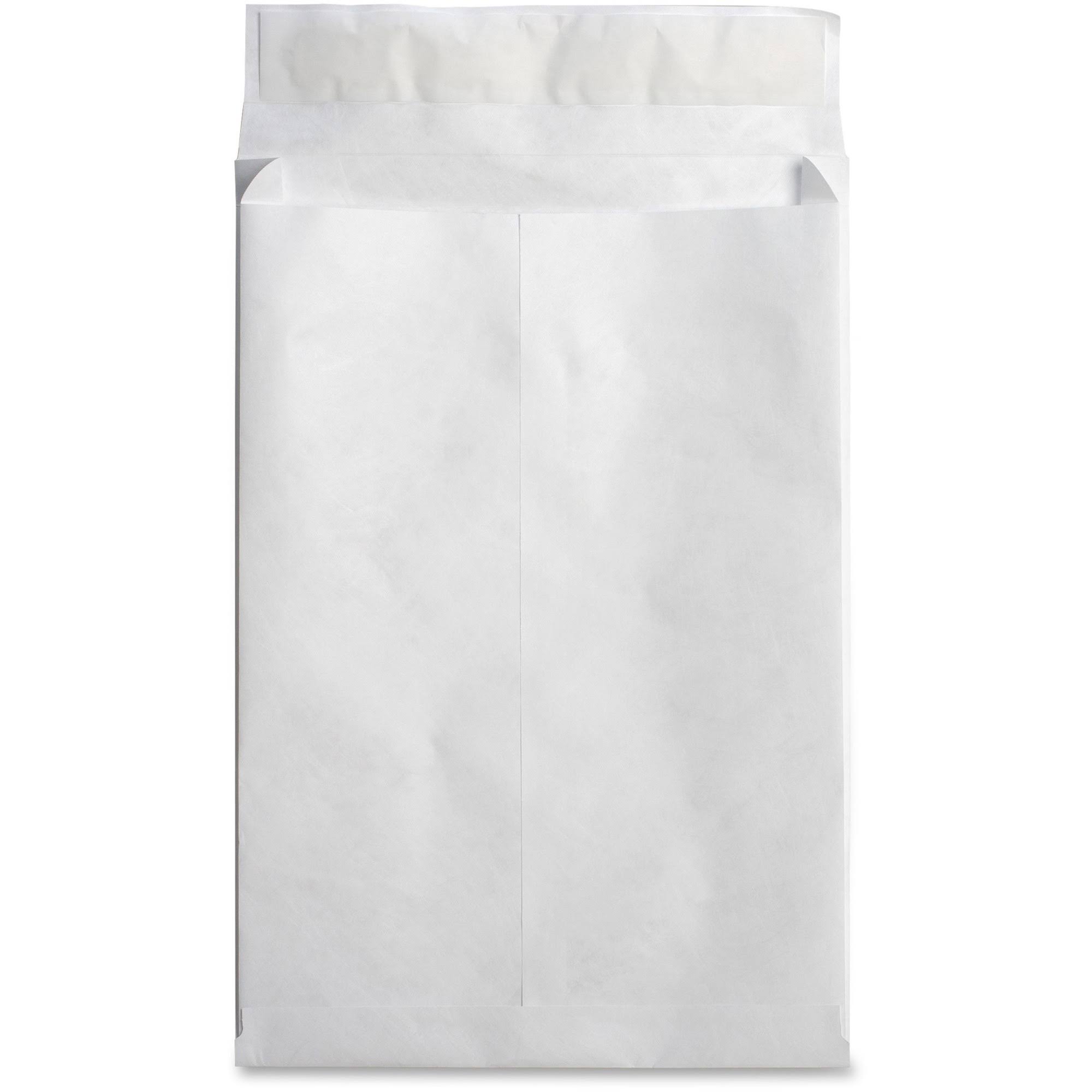 White Tyvex Expansion Envelopes, 100 count T127