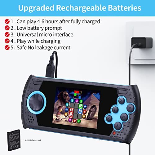 Handheld Game Console with 230 Classic Retro Video Games Z584