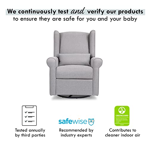 Shadow Grey Recliner and Swivel Glider O9522