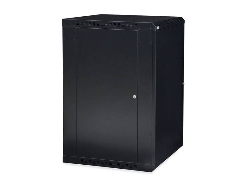 18U Fixed Wall Mount Cabinet with Solid Door R178
