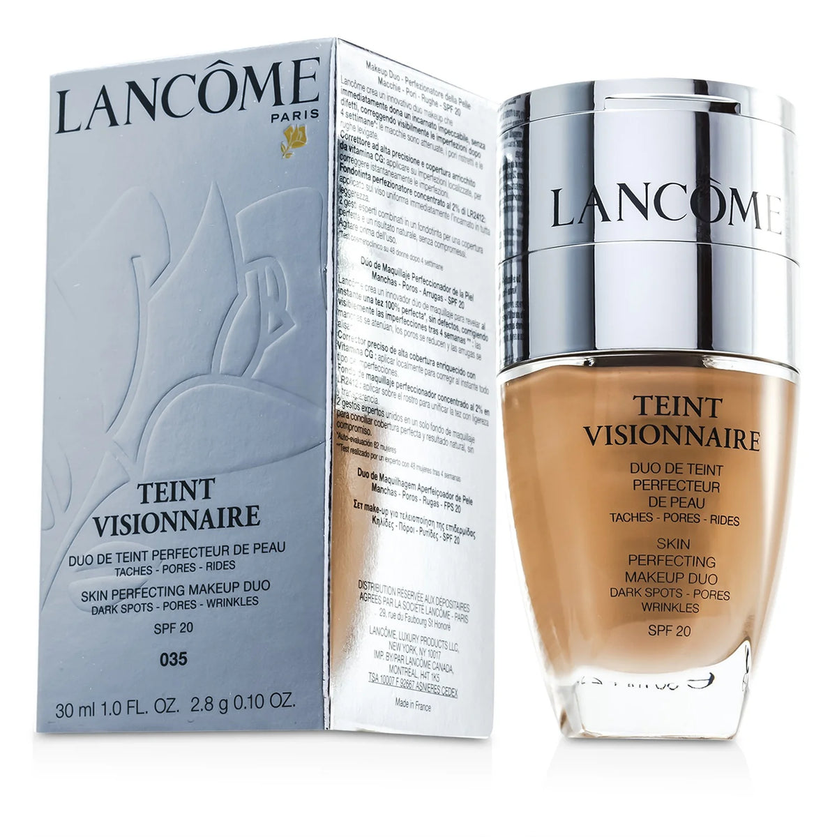 Teint Visionnaire Skin Perfecting Make Up Duo SPF 20 - 30ml+2.8g J3314