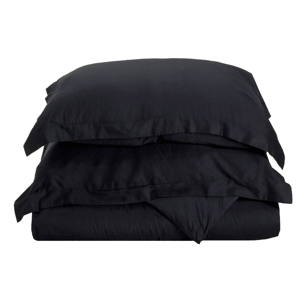 King Blue Cotton Duvet Cover Set N2234