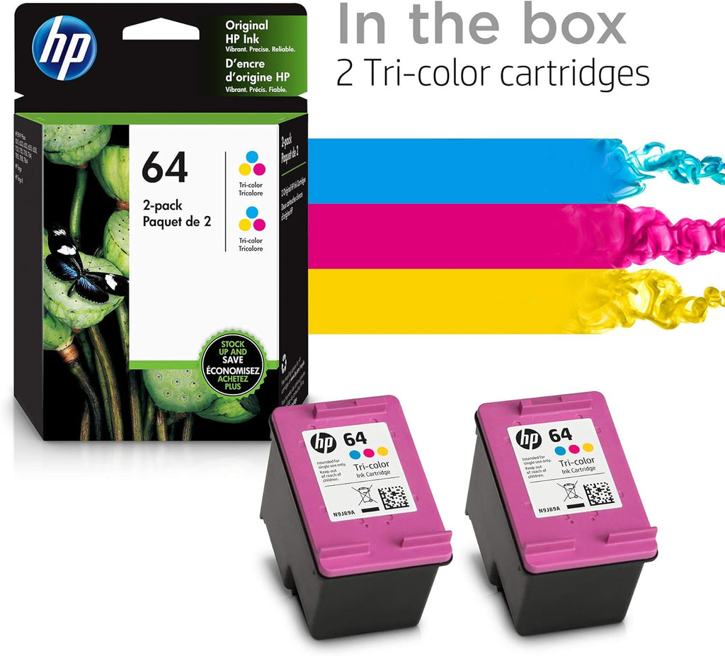 2 Ink Cartridges Tri-color E548858