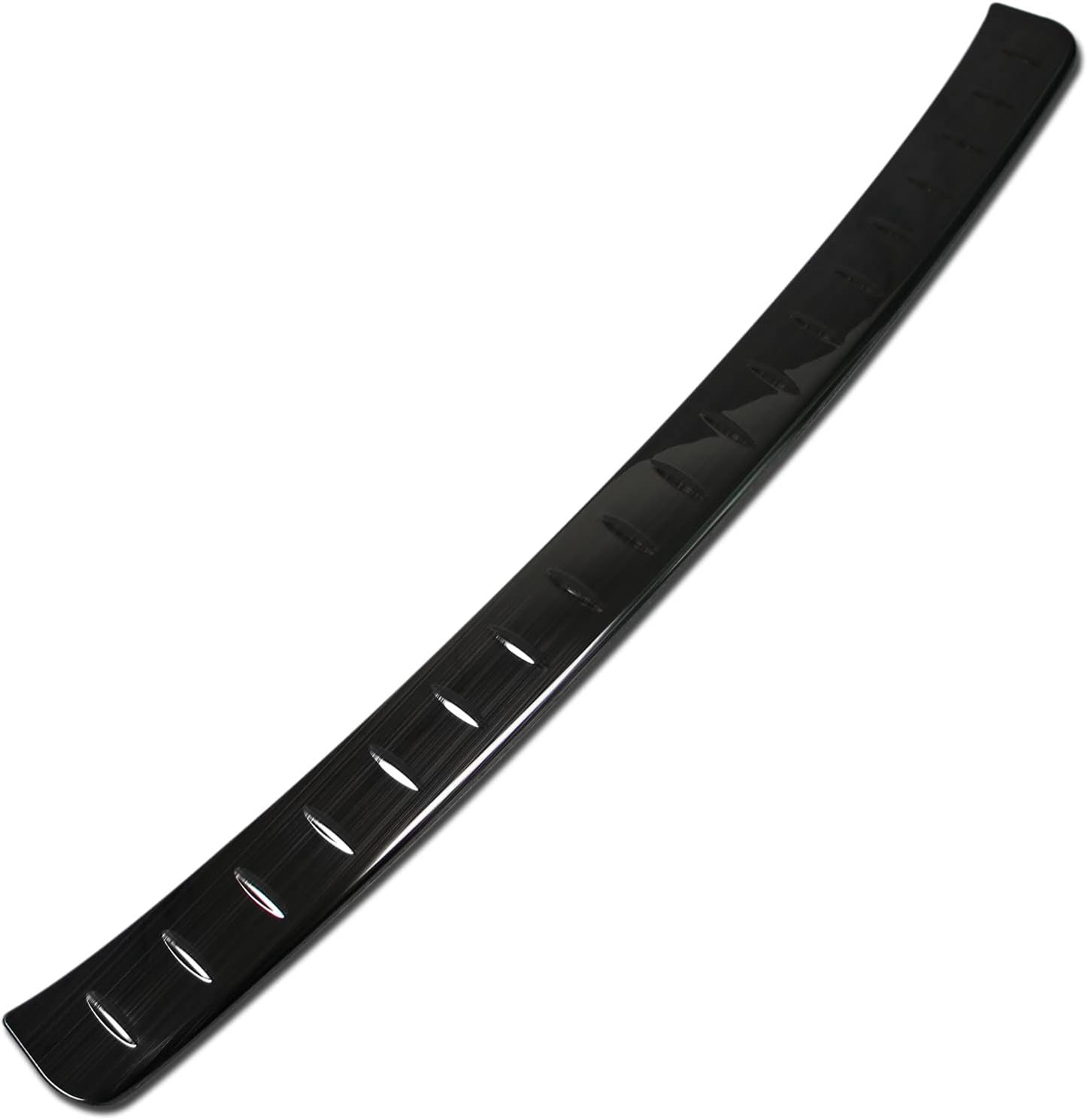 Silver Rear Outside Bumper Sill Plate Guard Trim R4680