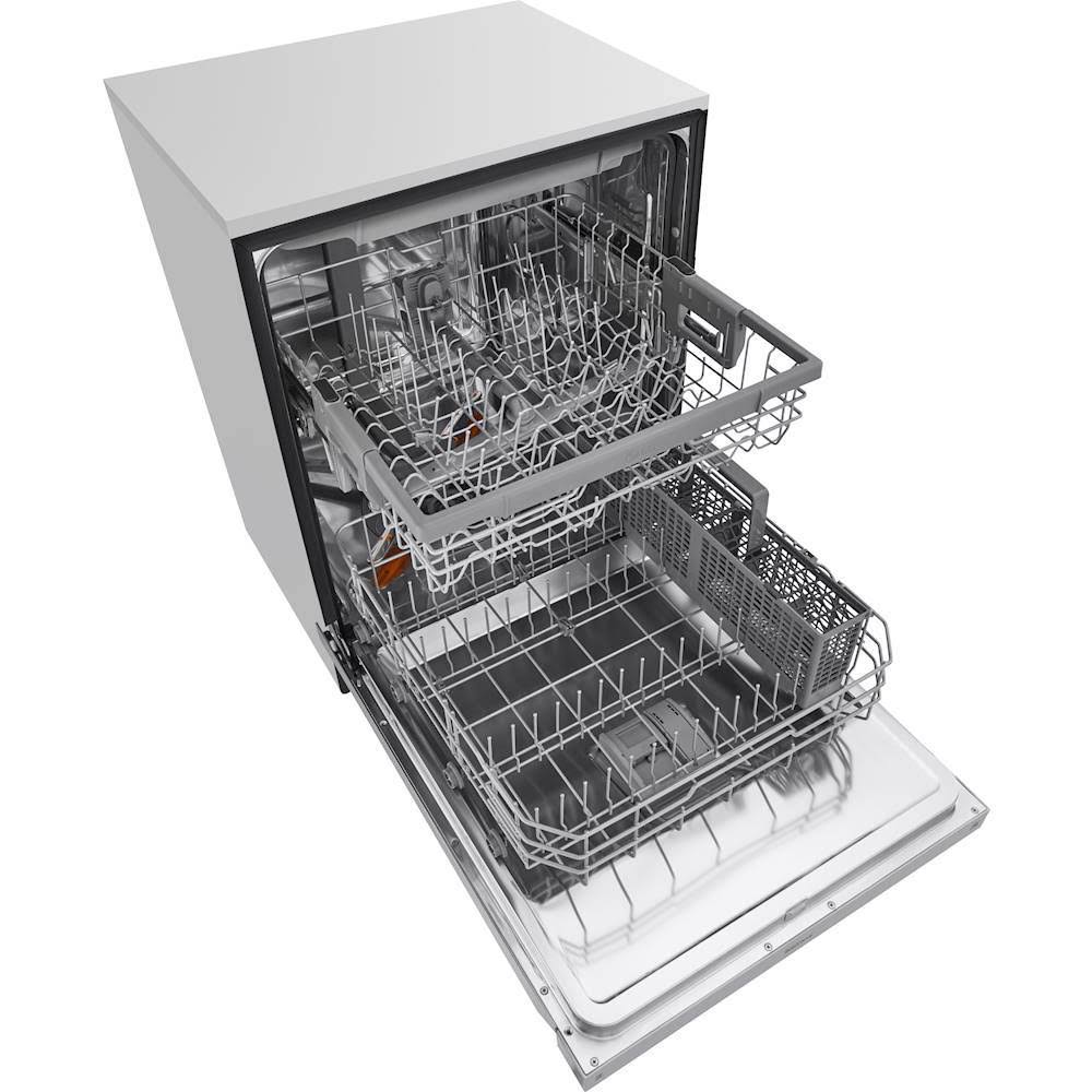 Stainless Front Control Smart Wi-Fi Enabled Dishwasher with Quadwash Q454