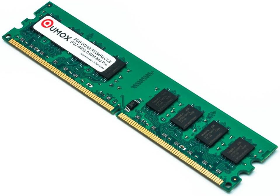 8GB (2X 4GB) DDR2 800MHz PC2-6400 DIMM Desktop Memory O14571