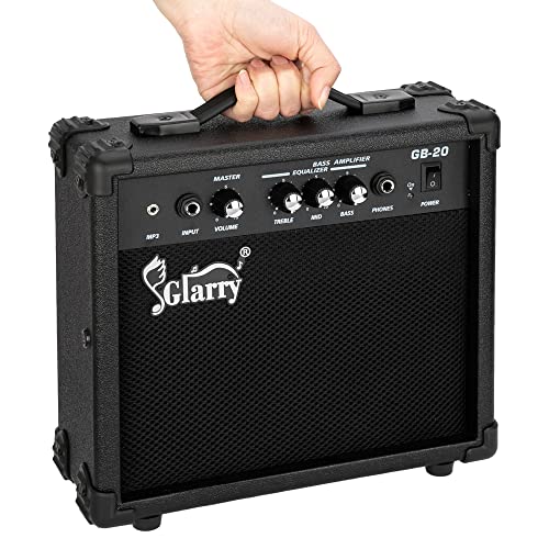 20W Electric Bass Combo Amp with Headphone MP3 Input J72387