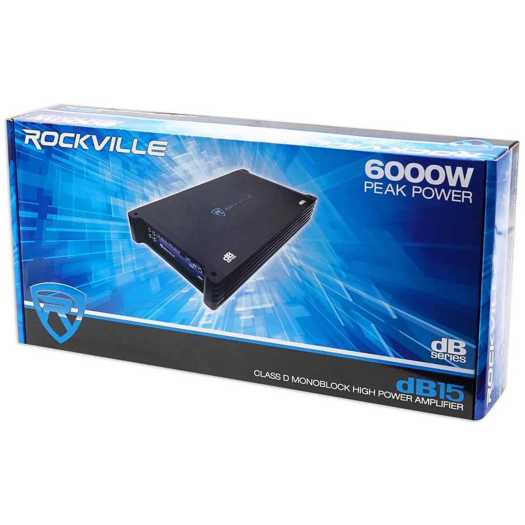 6000 Watt Mono Class D Car Audio Amplifier P13914
