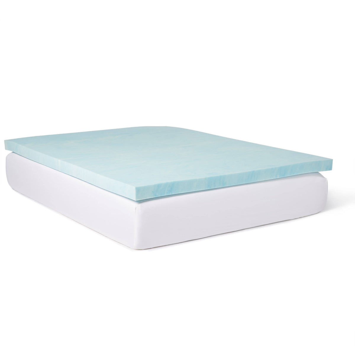 California King Gel Memory Foam Mattress Topper O31932