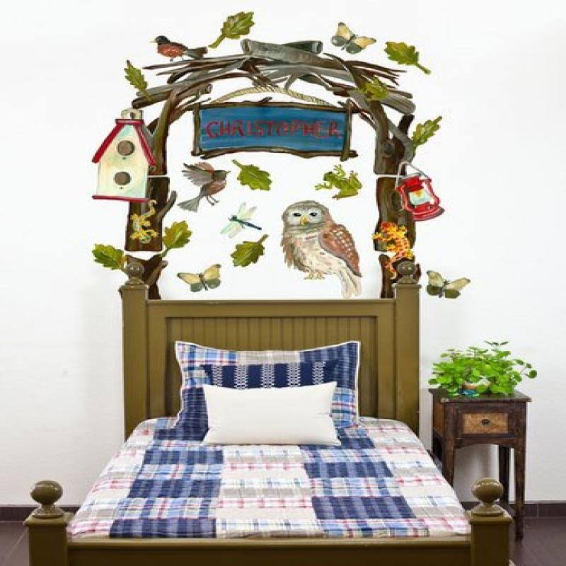 Woodsy Arbor Peel and Place Wall Decal Set J393322