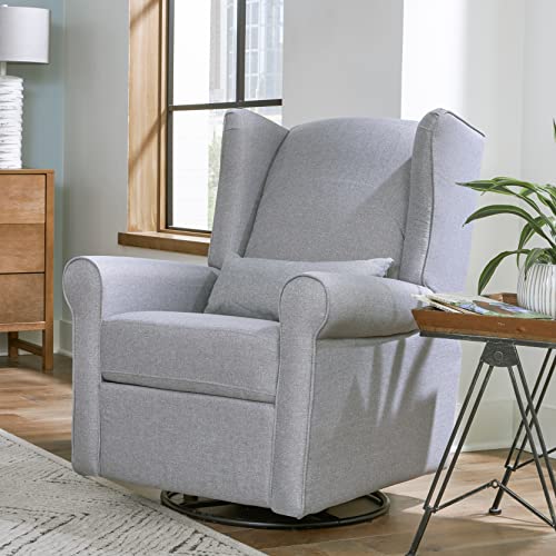 Shadow Grey Recliner and Swivel Glider O9522