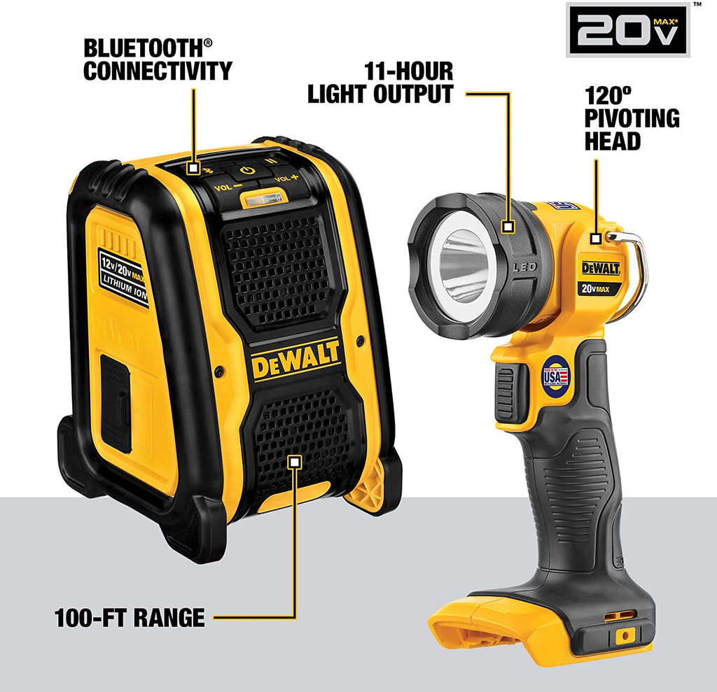 20V Max Cordless Drill Combo Kit, 10-Tool U980428