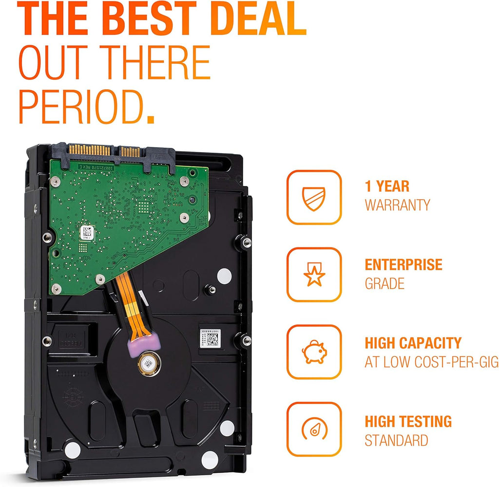 4TB 5900 RPM 64MB Cache SATA 6.0Gb/s 3.5 HDD Pack of 2 J172351