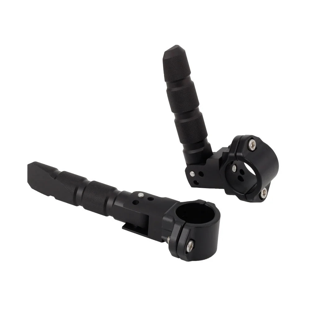 Universal Motorcycle 360 Rotatable Highway Crash Bar Foot Pegs S7081