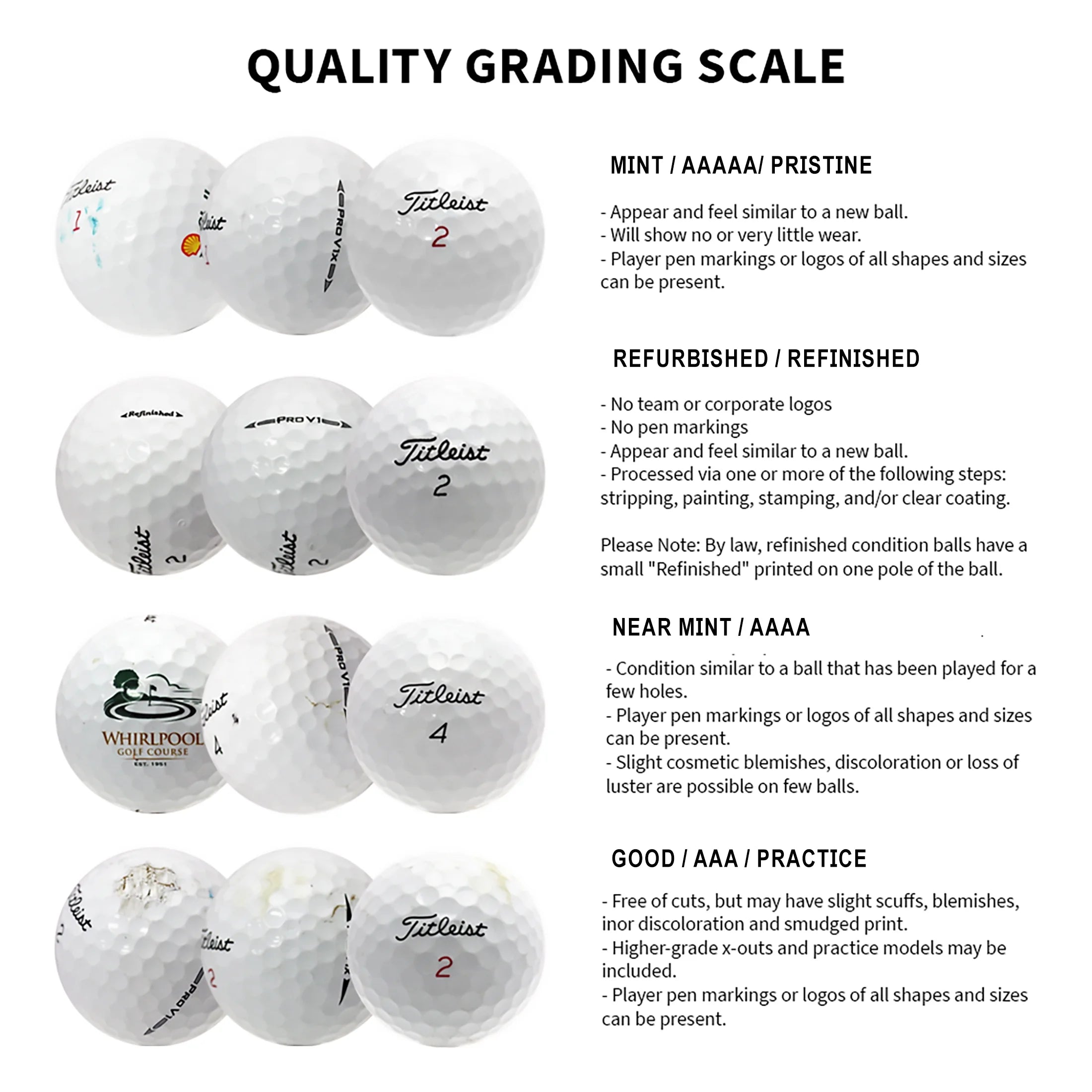 12 Pack Prior Generation Golf Balls I444756