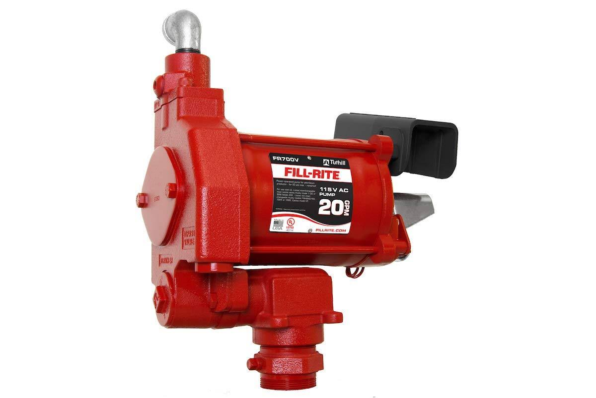 Fuel Transfer Pump, 1/3 Hp, 20 GPM H437