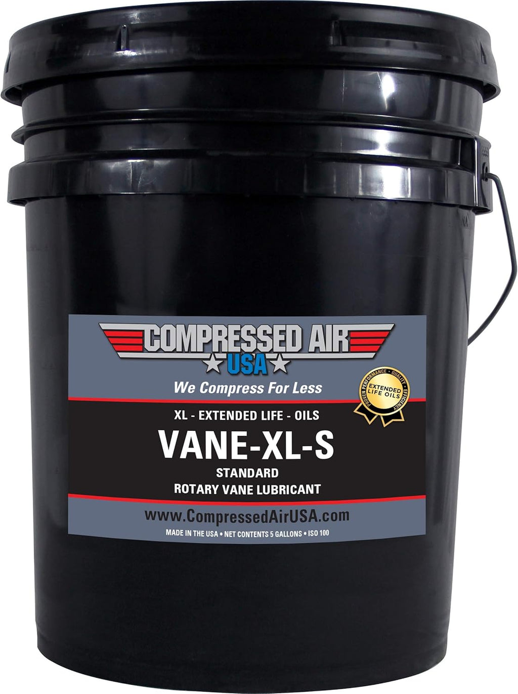 Rotary Vane Air Compressor Lubricating Oil, 1 Gallon, Pack of 2 C106223