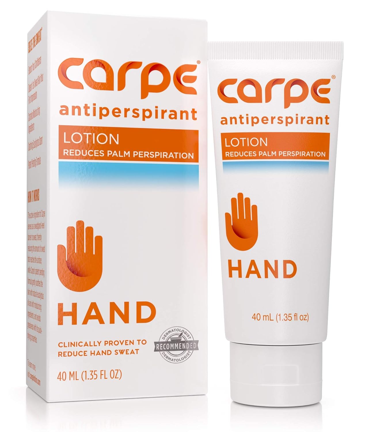 Antiperspirant Hand and Foot Lotion Package Deal, 3 Hand and 3 Foot Tubes I89046