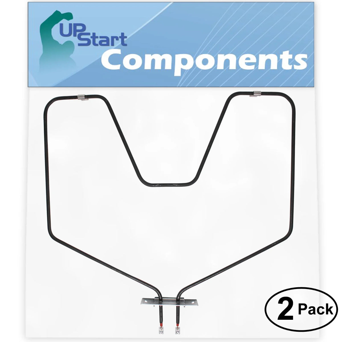 2-Pack Replacement Bake Element for General Electric Oven Heating Element G59904