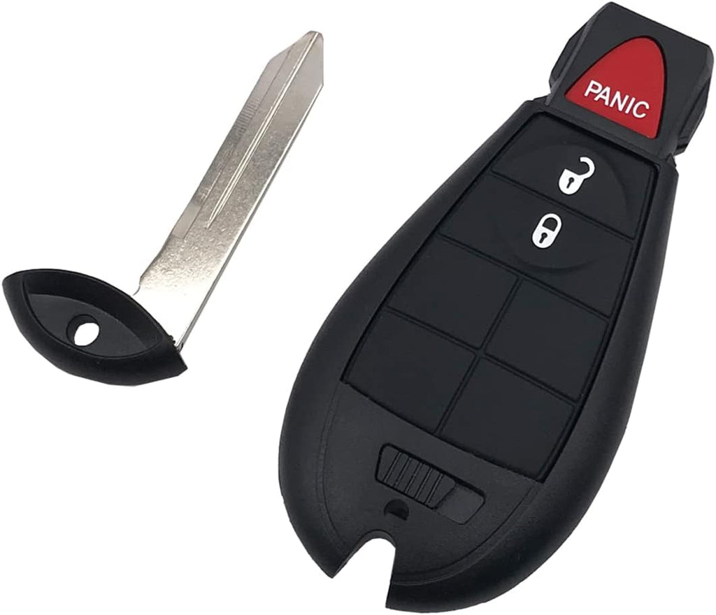 3 Buttons Key Fob Case Shell for Dodge Ram Truck J4085