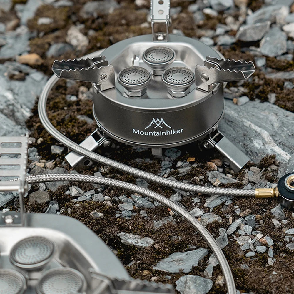 Portable Gas Stove with Electronic Ignition, Foldable Design A2019