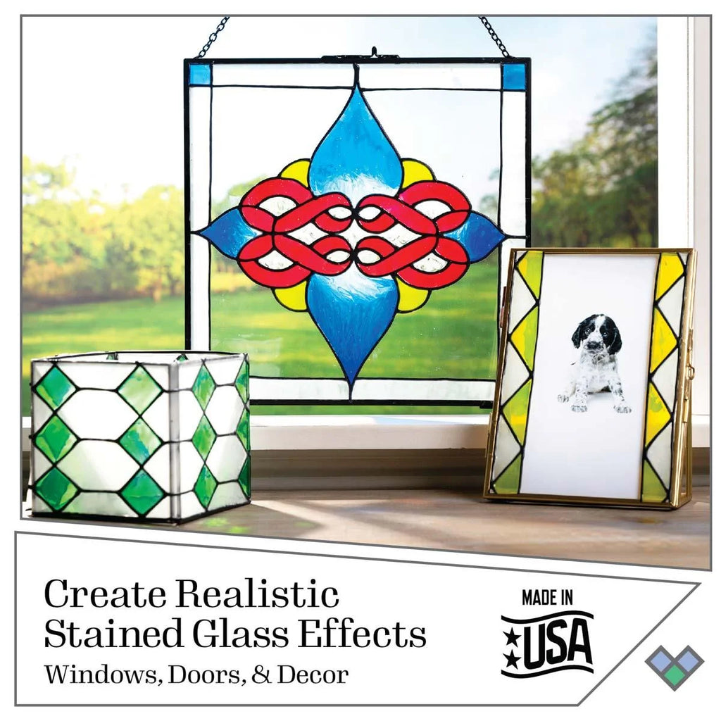 6 Piece Glass Paint Set E860