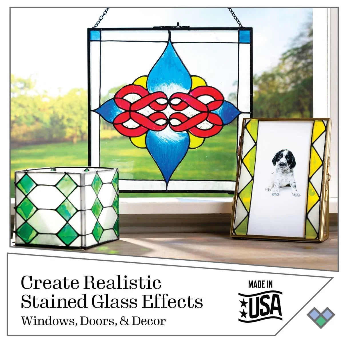6 Piece Glass Paint Set E860