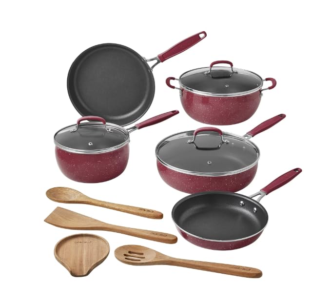 12-Piece Aluminum Cookware Set B373