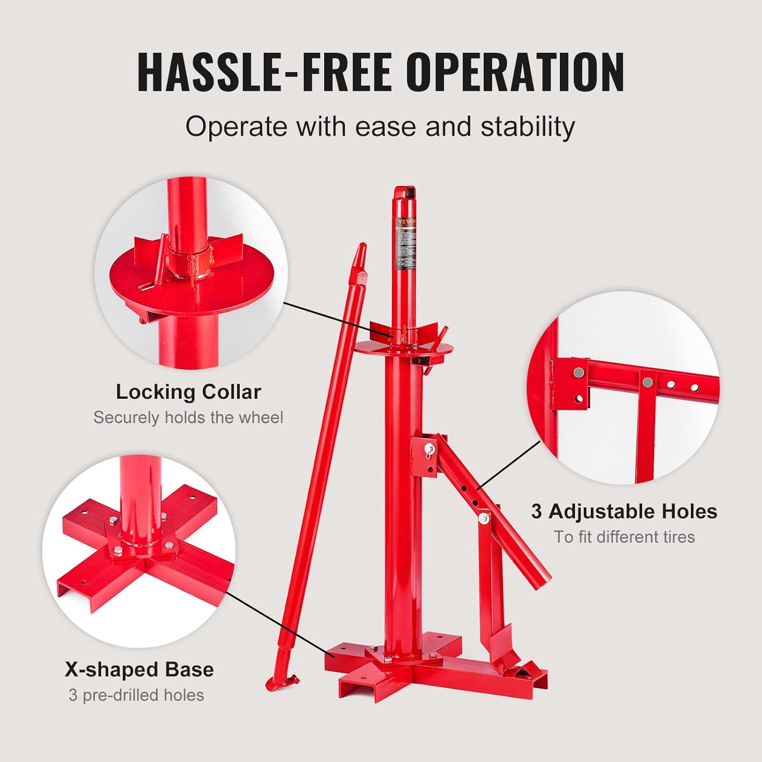 Manual Tire Changer for 8" to 16" Tires U263858