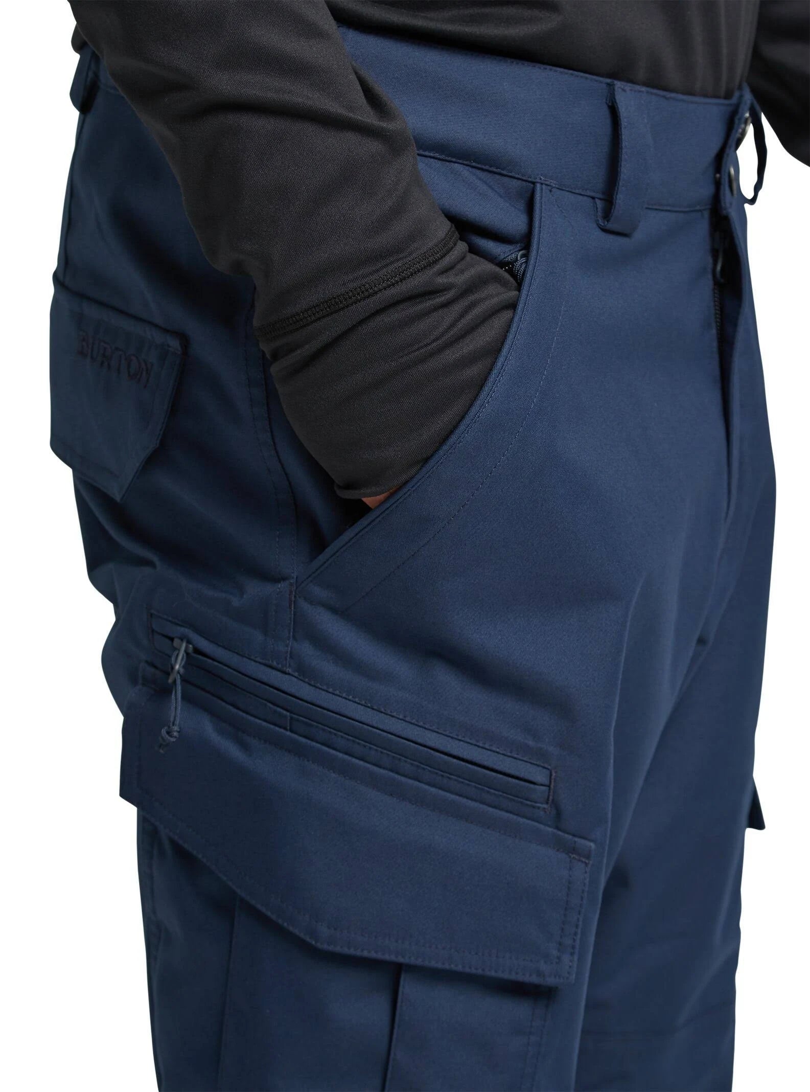 True Black Regular Fit Cargo Pant Q66453
