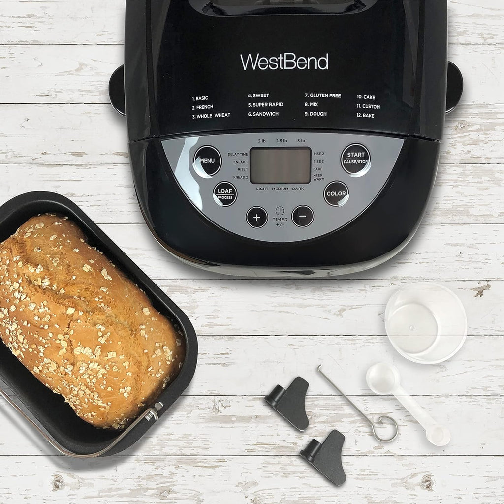 Gray 3-Pound Bread Maker D7198