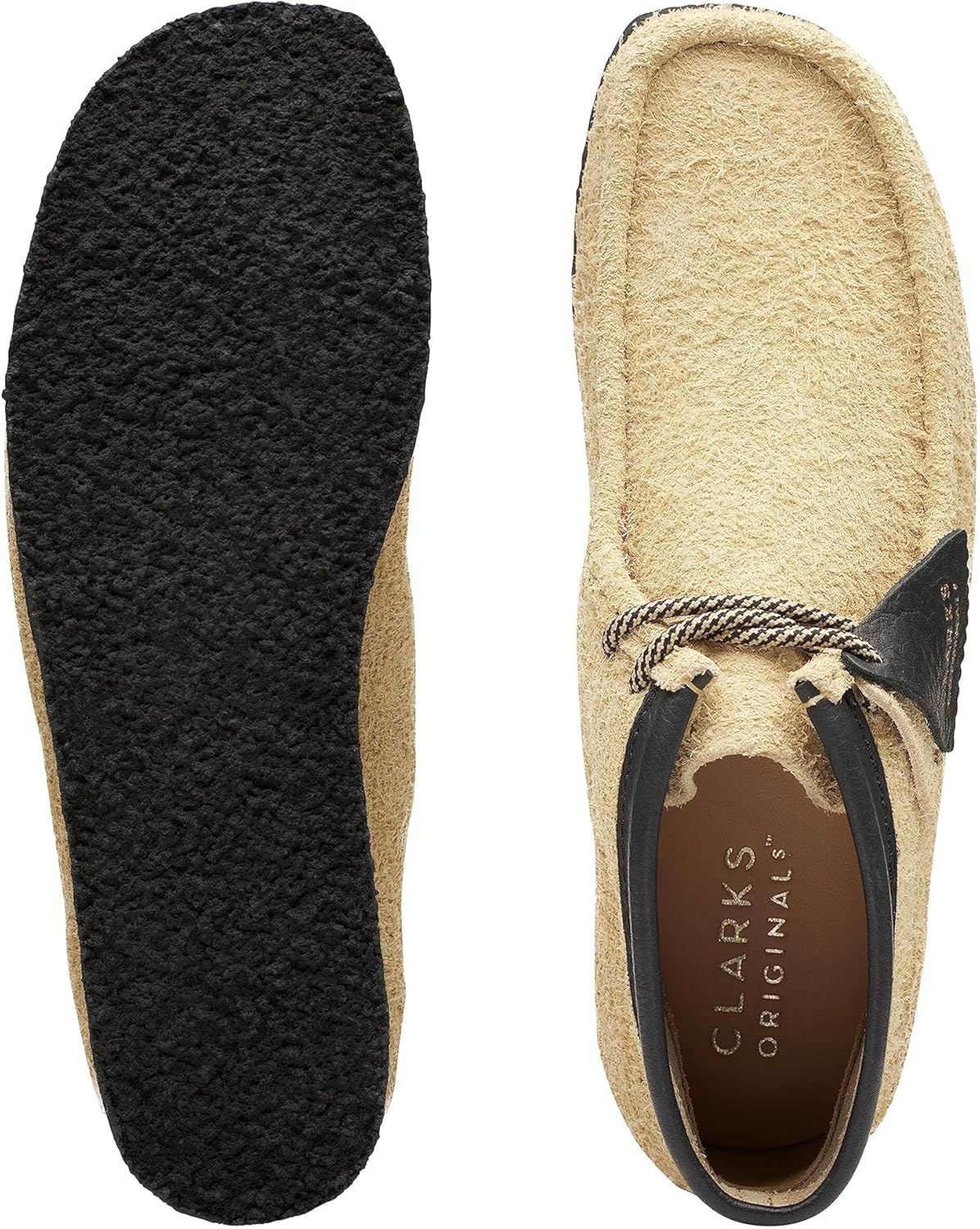 Maple Black Suede Wallabee Boot Oxford I579082