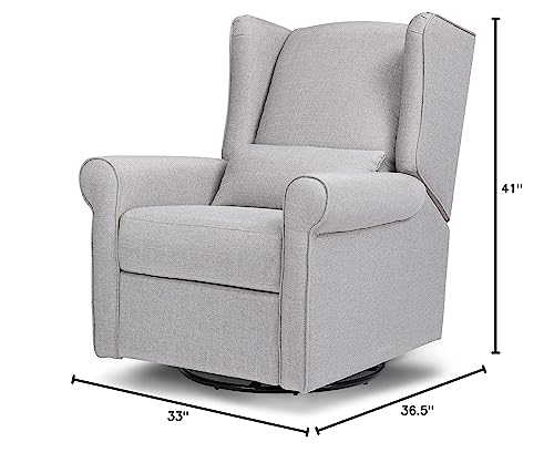 Shadow Grey Recliner and Swivel Glider O9522