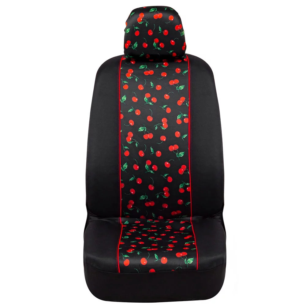 Cheeky Cherry Theme Car Seat Covers - 2 Sets W40247