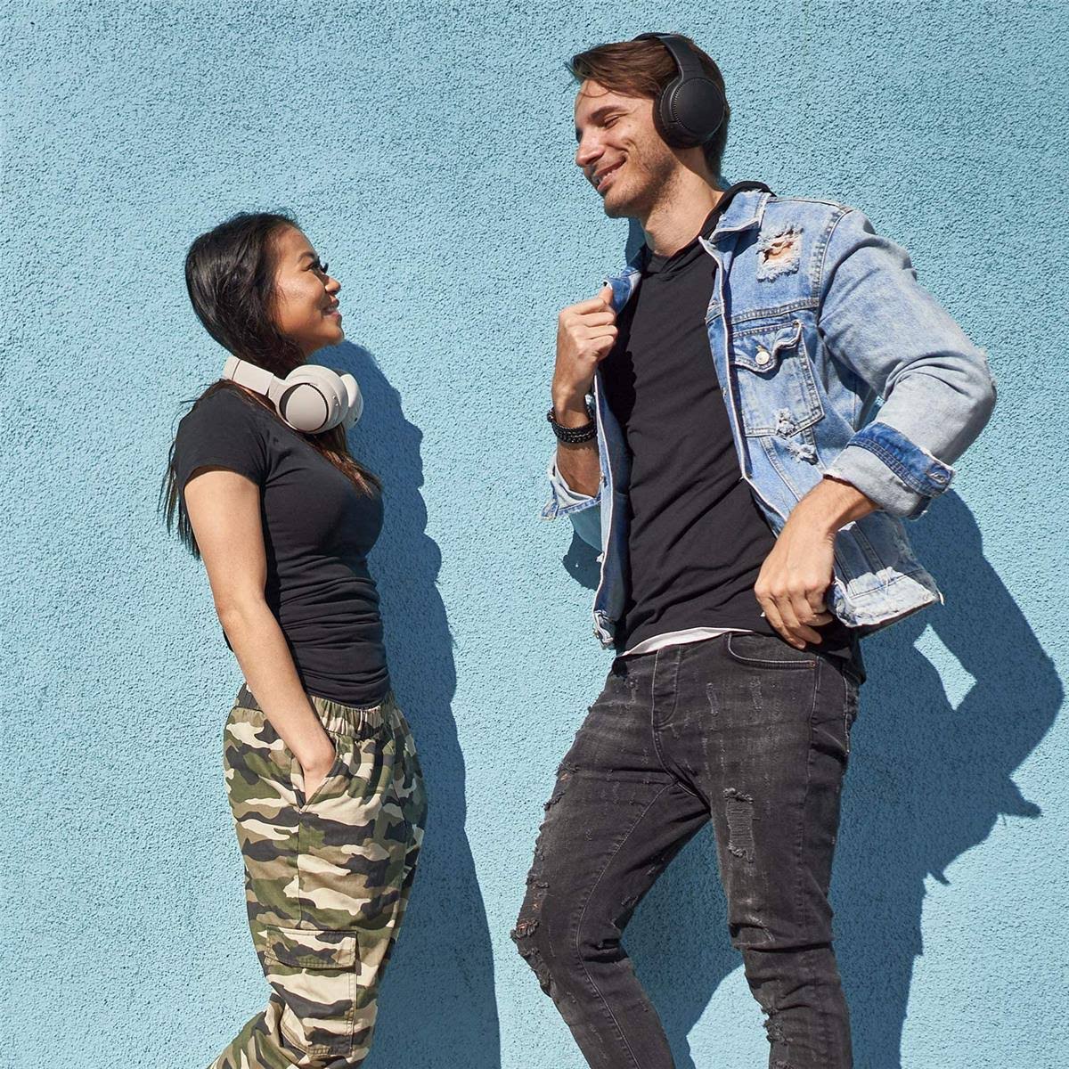 Sand Beige Noise-Canceling Wireless Over-Ear Headphones O3996