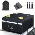 Rooftop Cargo Carrier 15 Cubic Feet Waterproof Roof Rack Cargo Bag with Anti-Slip Mat S525
