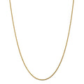 14kt Yellow Gold 20 inch Diamond-Cut Rope Chain with Lobster Clasp Z690528