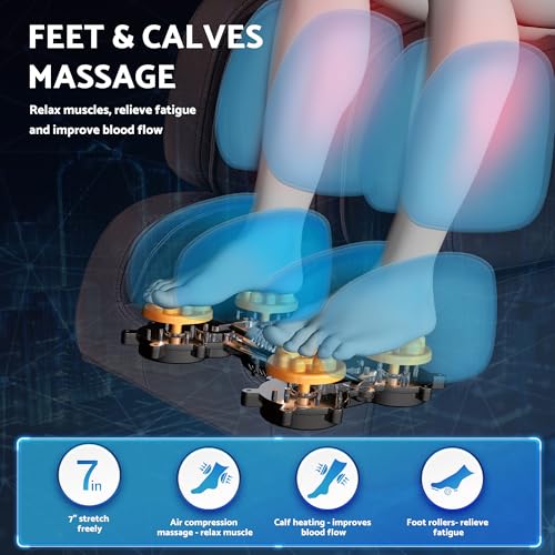 Zero Gravity Full Body Massage Chair with 14 Massage Points O1326