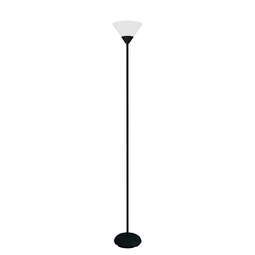 Black Torchiere Floor Lamp N9677